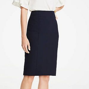 Ann Taylor Seamed Pencil Skirt